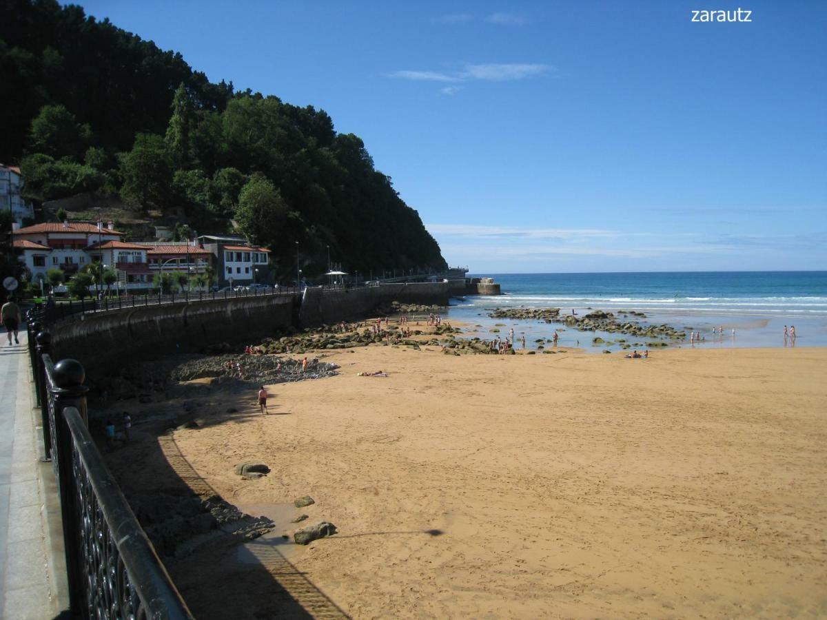 Zarautz Centro Garaje-Parking-Free Apartman Kültér fotó